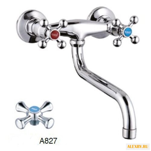 Двухрычажный смеситель для