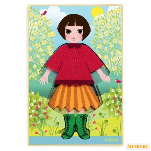 Рамка-вкладыш DJECO Одежда для