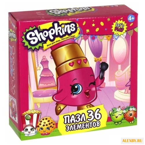 Пазл Origami Shopkins Lippy