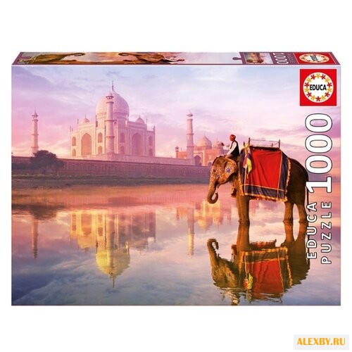 Пазл Educa Слон у Тадж Махала