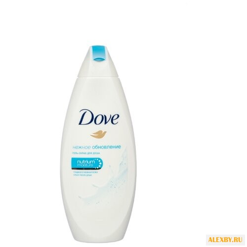 Гель-скраб для душа Dove Нежное