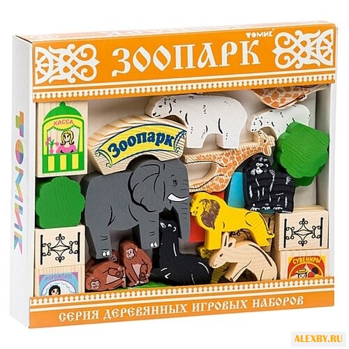 Кубики Томик Зоопарк 7678-5