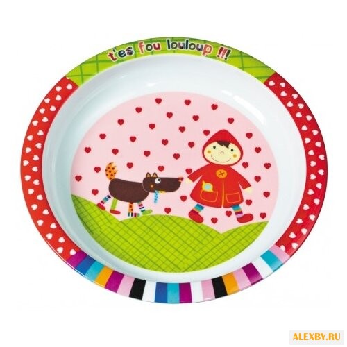 Тарелка Ebulobo Красная Шапочка