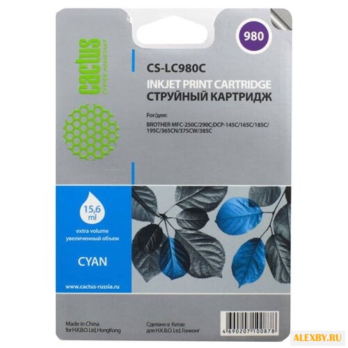 Картридж cactus CS-LC980C