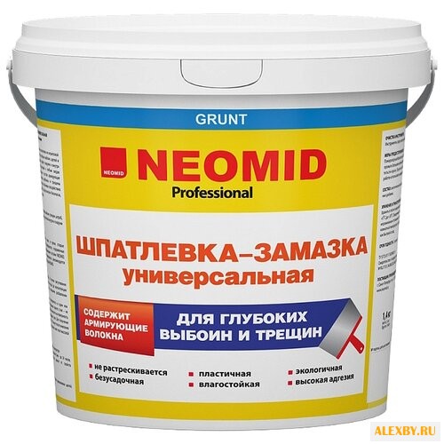 Шпатлевка NEOMID универсальная