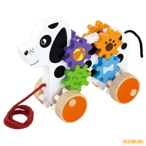 Каталка-игрушка Viga Собака с