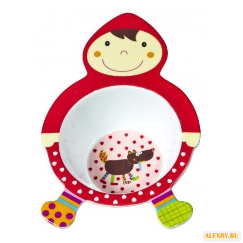 Тарелка Ebulobo Красная Шапочка