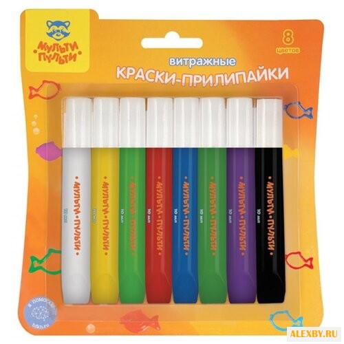 Краски Мульти-Пульти Прилипайки