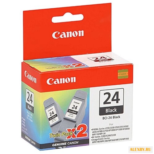 Картридж Canon BCI-24BK Twin