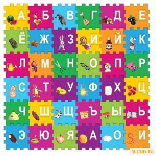 Коврик-пазл Играем вместе