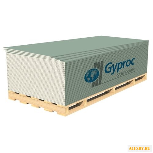 Гипсокартонный лист ГКЛ Gyproc