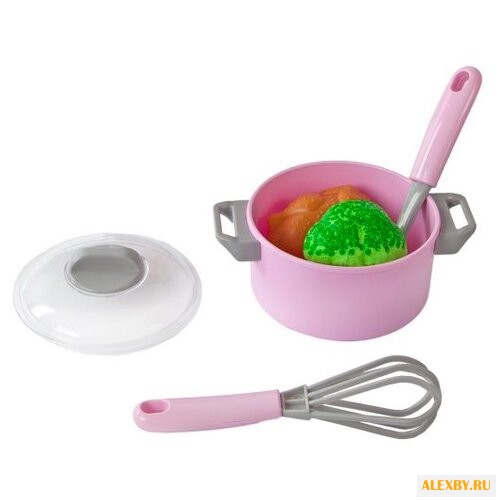 Набор продуктов с посудой Mary