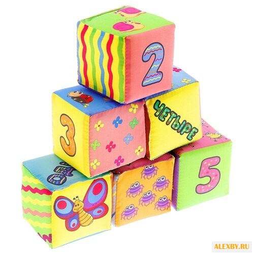 Кубики Дельфин Крошки-букашки