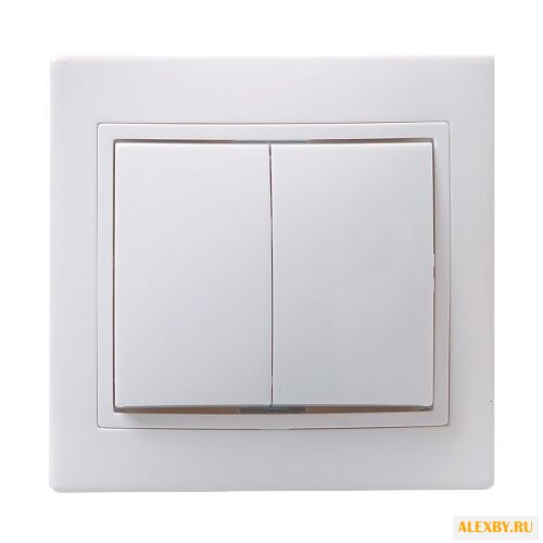 Выключатель 2х1-полюсный IEK
