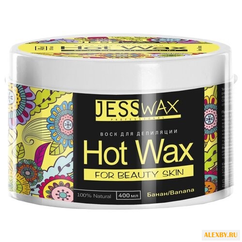 JessNail Воск BANANA в банке