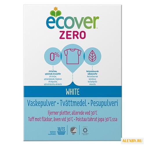 Стиральный порошок ecover Zero