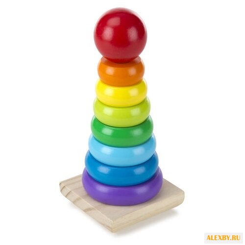 Пирамидка Melissa & Doug Радужная
