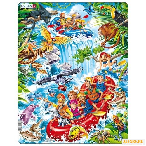 Рамка-вкладыш Larsen В джунглях