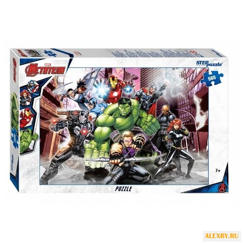 Пазл Step puzzle Marvel