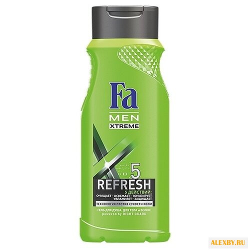 Гель для душа и шампунь Fa Men