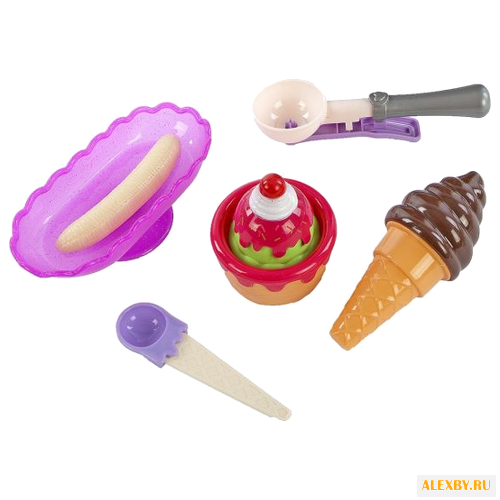 Набор продуктов с посудой Mary