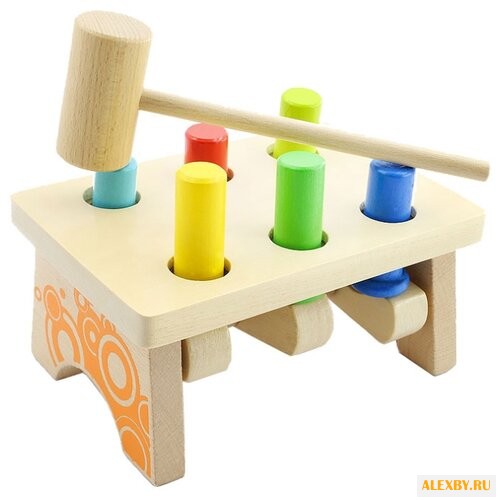 Стучалка Игрушки из дерева
