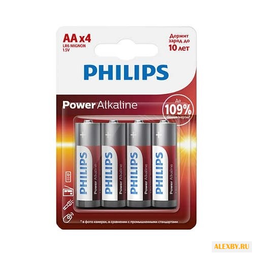 Батарейка AA Philips LR6P4B 51