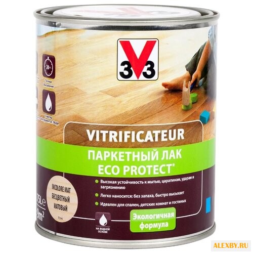 Лак V33 Паркетный ECO-Protect