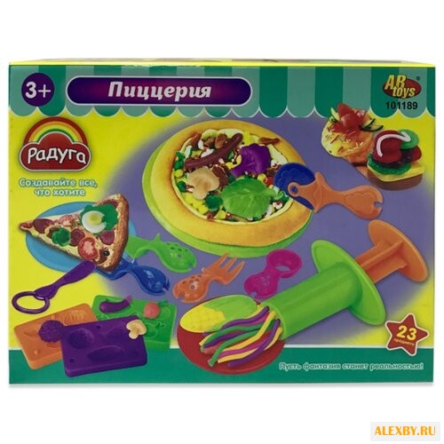 Масса для лепки ABtoys Радуга