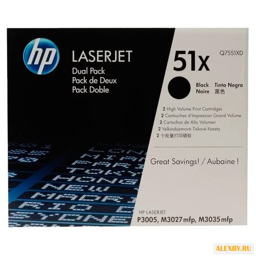 Картридж HP Q7551XD