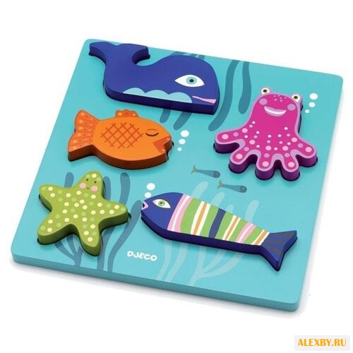 Рамка-вкладыш DJECO Морские