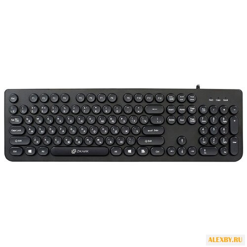 Клавиатура Oklick 400MR Black USB