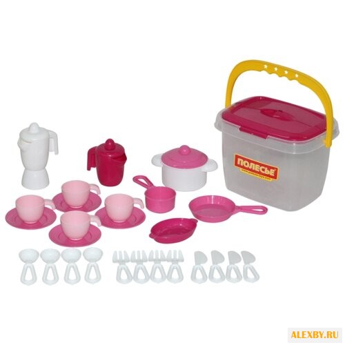 Набор посуды Полесье на 4