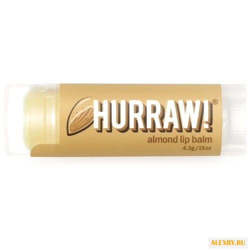 Hurraw! Бальзам для губ Almond