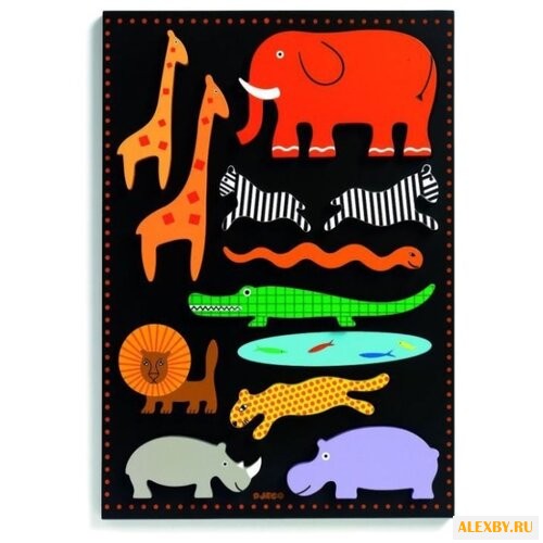 Рамка-вкладыш DJECO Ботабло