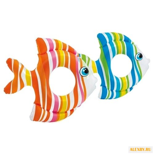 Надувной круг Intex Тропические