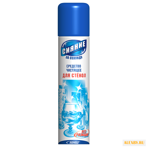 Пенный спрей Сияние для стекол