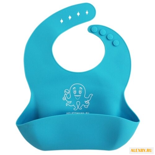 HelptoMama Нагрудник силиконовый