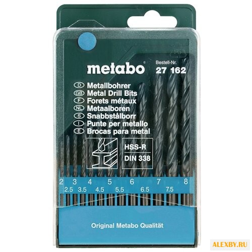 Набор сверл Metabo 627162000