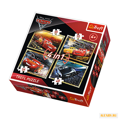 Набор пазлов Trefl Тачки 3 34276