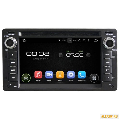 Автомагнитола CARMEDIA KDO-7206