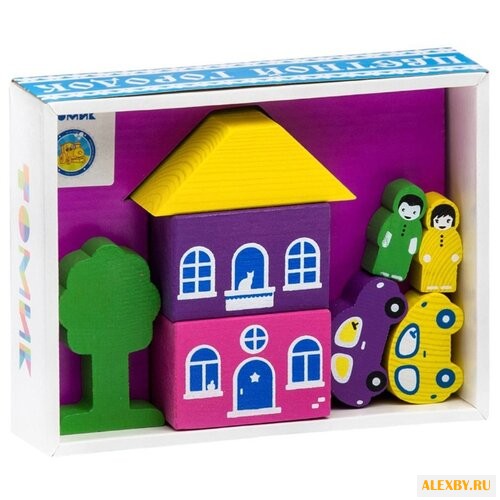 Кубики Томик Цветной городок