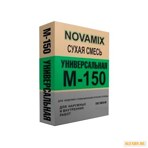 Пескобетон NOVAMIX М-150 40 кг