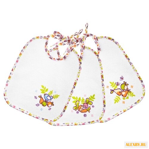 Мир детства Набор слюнявчиков