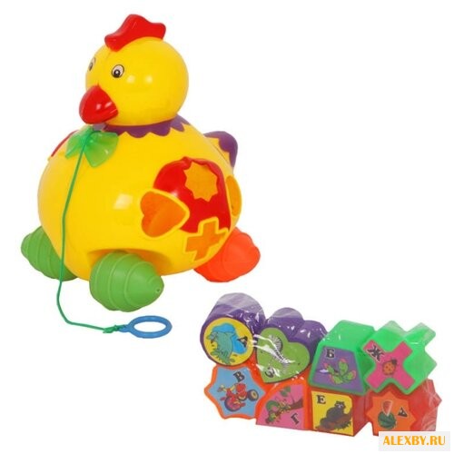 Каталка-игрушка Zhorya Курочка