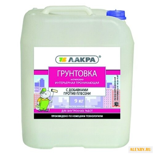 Грунтовка Лакра интерьерная
