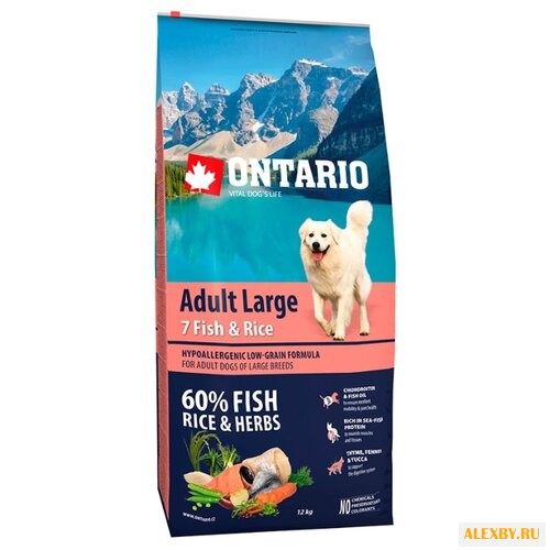 Корм для собак Ontario Adult