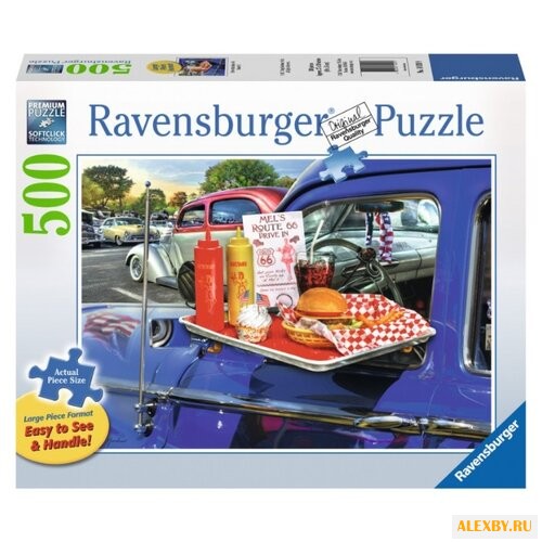 Пазл Ravensburger На шоссе 66