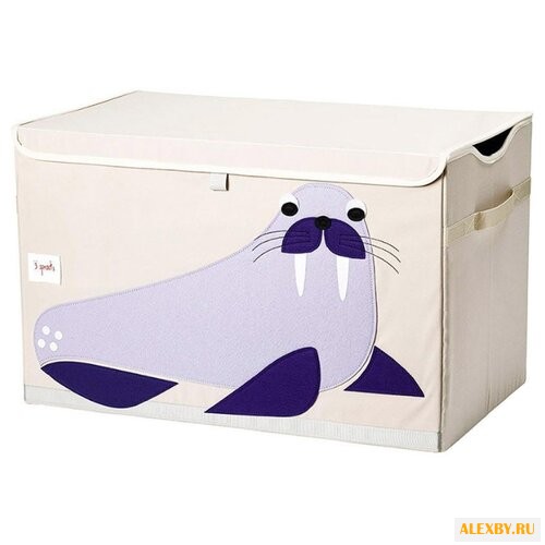 Ящик 3 Sprouts Морж 38x61x37 см