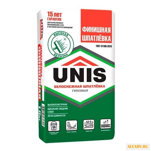 Шпатлевка Unis Финишная